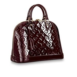 Louis Vuitton Alma Vernis Purse